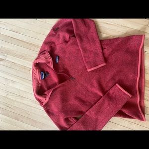 women’s Patagonia pull over -Size L